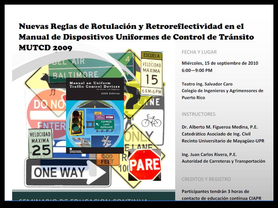 Item Detail Manual on Uniform Traffic Control Devices