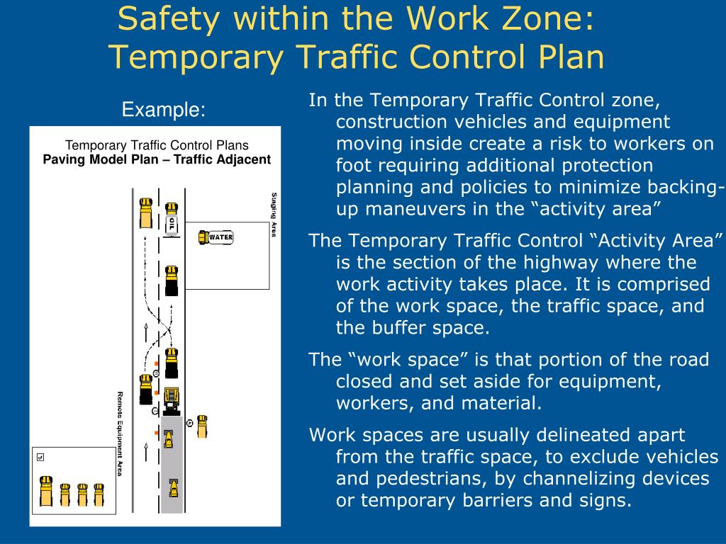 Temporary Traffic Control Plan Procedure Stanford