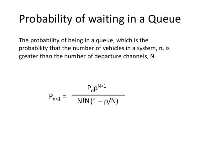 Queuing theory and traffic flow analysis SlideShare