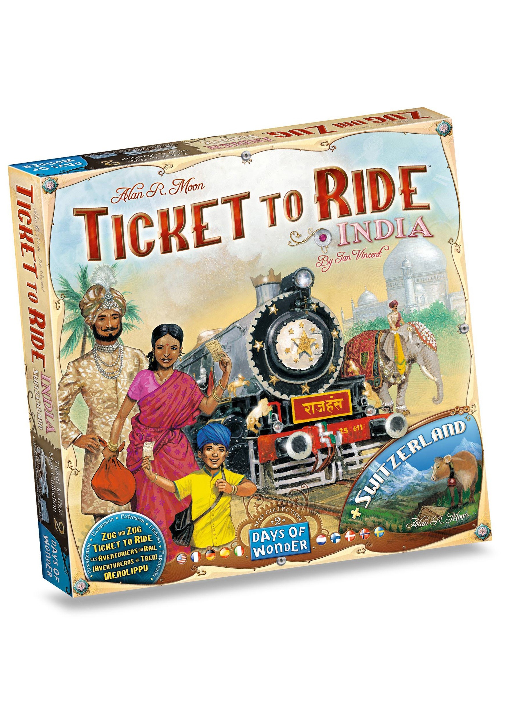 Days of Wonder announces the Ticket to Ride Card Game