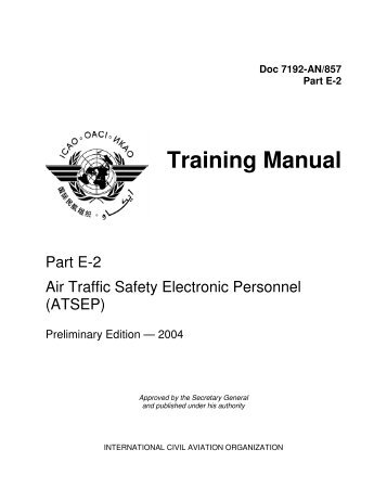 CHAPTER 4 AIR TRAFFIC SERVICES