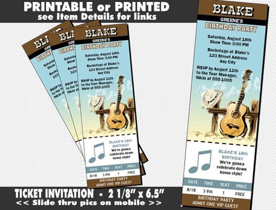 Custom Ticket Printing Design and Printing Raffle Event