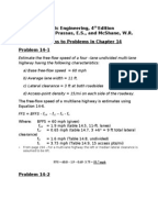 Traffic Engineering Roger P. Roess Elena S. Prassas