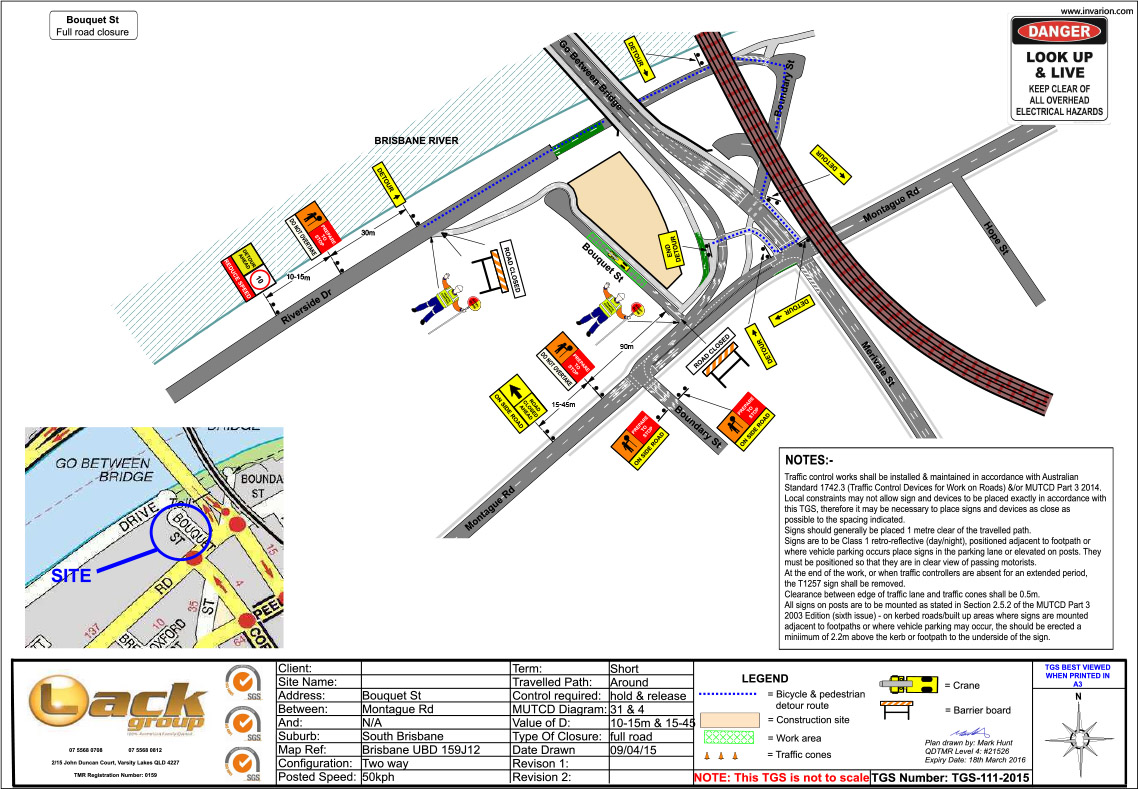 Standard Traffic Control Plan Examples — City of Albuquerque