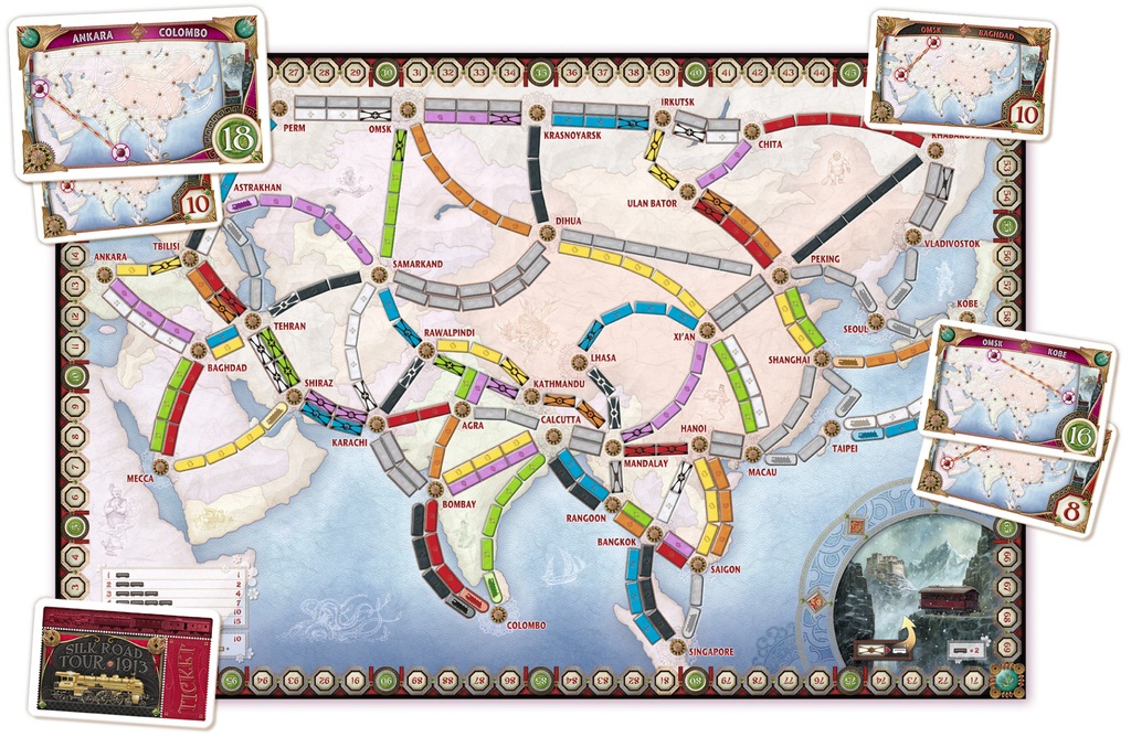 Ticket to Ride Games Game Collection Rules of Play