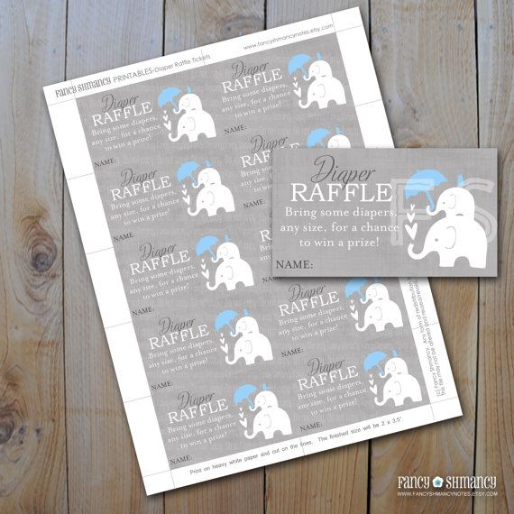 Free 5+ Printable Numbered Diaper Raffle Ticket Template