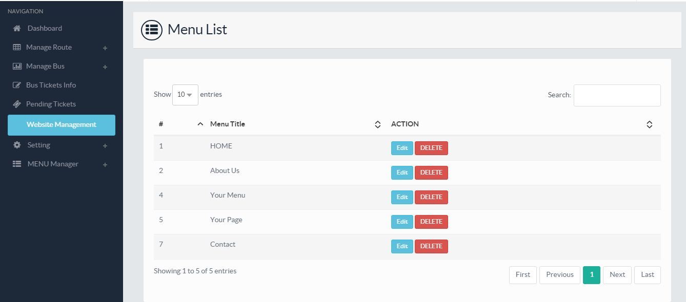 Bus Booking System Project ProjectsGeek