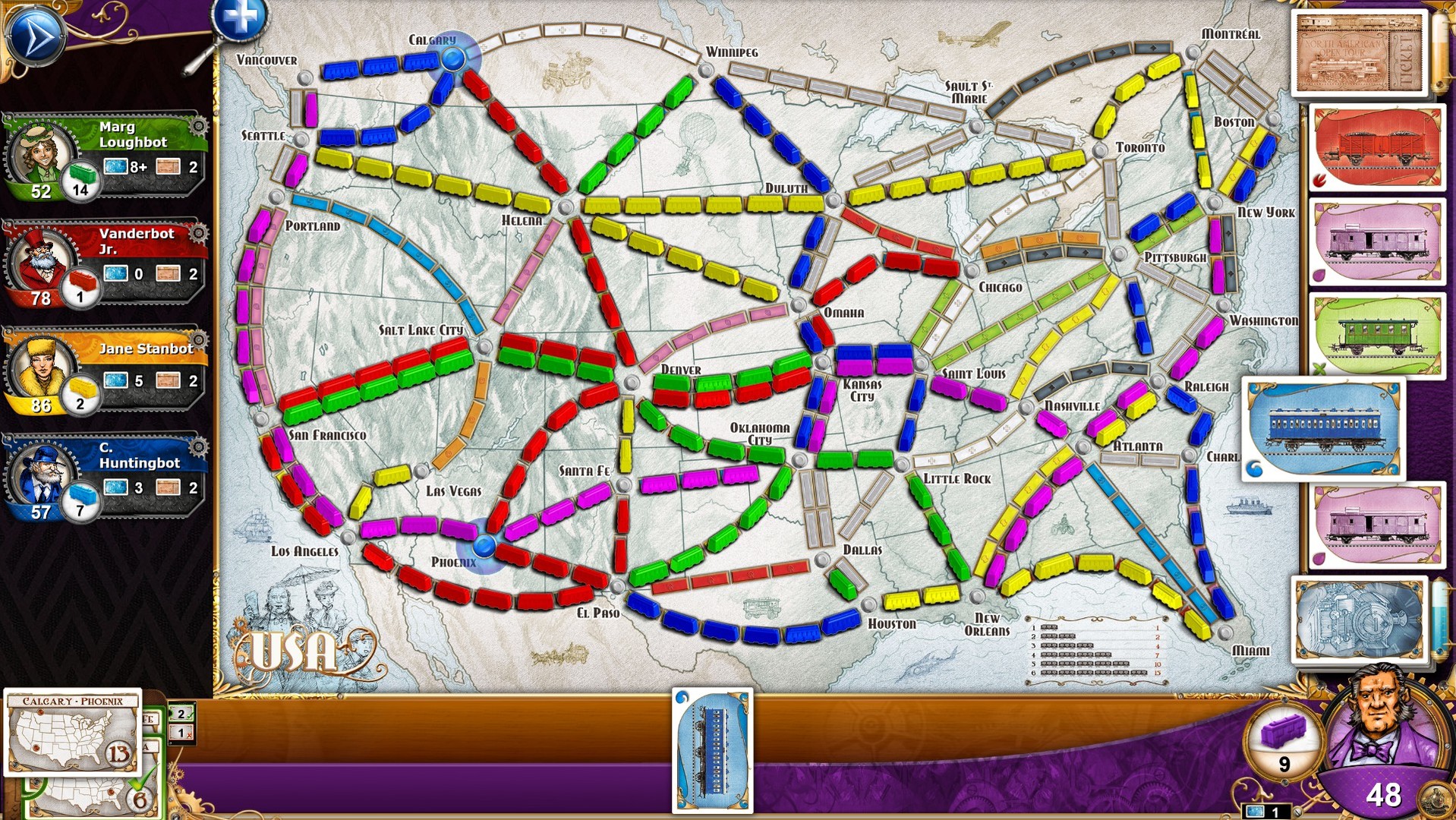 Becoming a True Rail Baron Ticket to Ride Steam