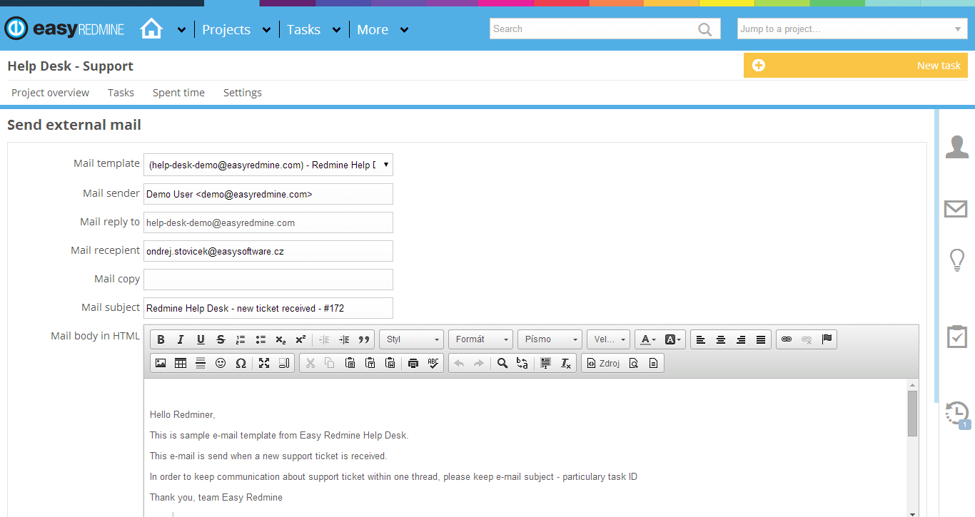 Create a ticket checklist in WHD SolarWinds Worldwide